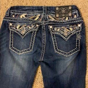 Miss me cropped jeans